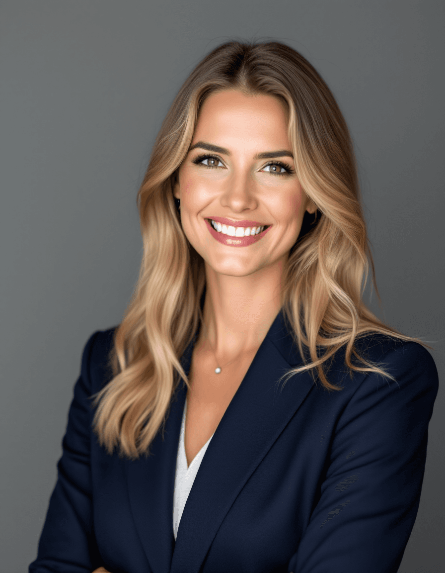 Corporate professional headshot example