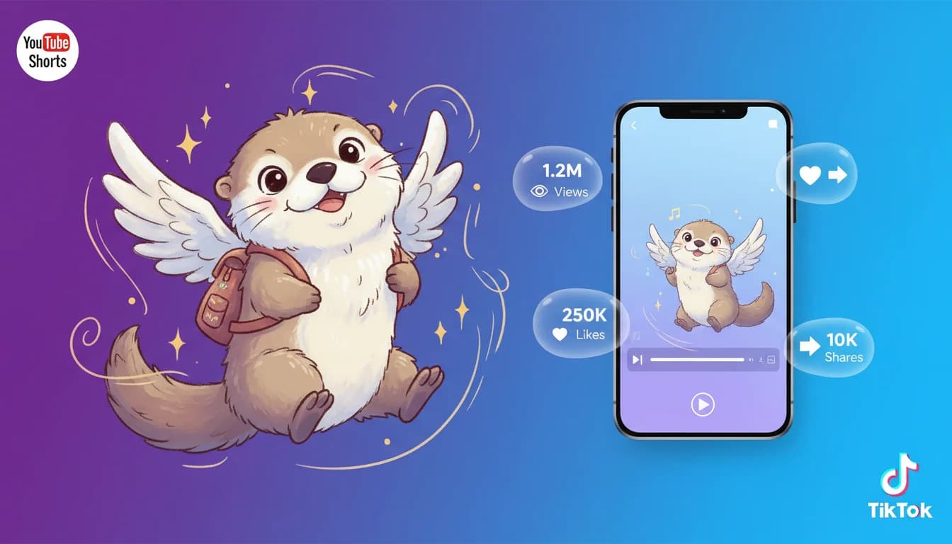 How to Make Animated Videos for YouTube Shorts & TikTok in 2025