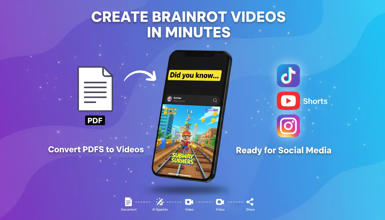 How to Create Brainrot Videos in 5 Minutes (Step-by-Step Guide)