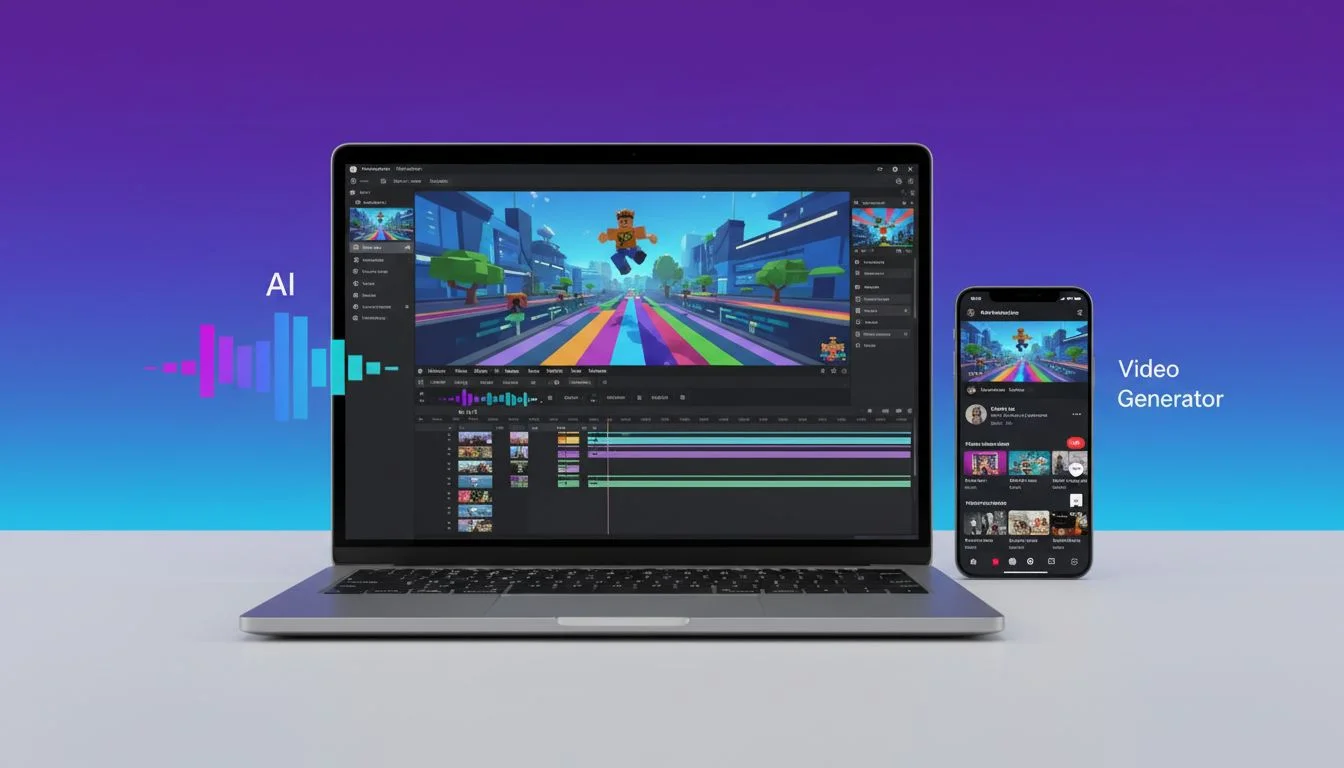 Best AI Roblox Video Generator for Creating Roblox Gameplay Videos [2025]