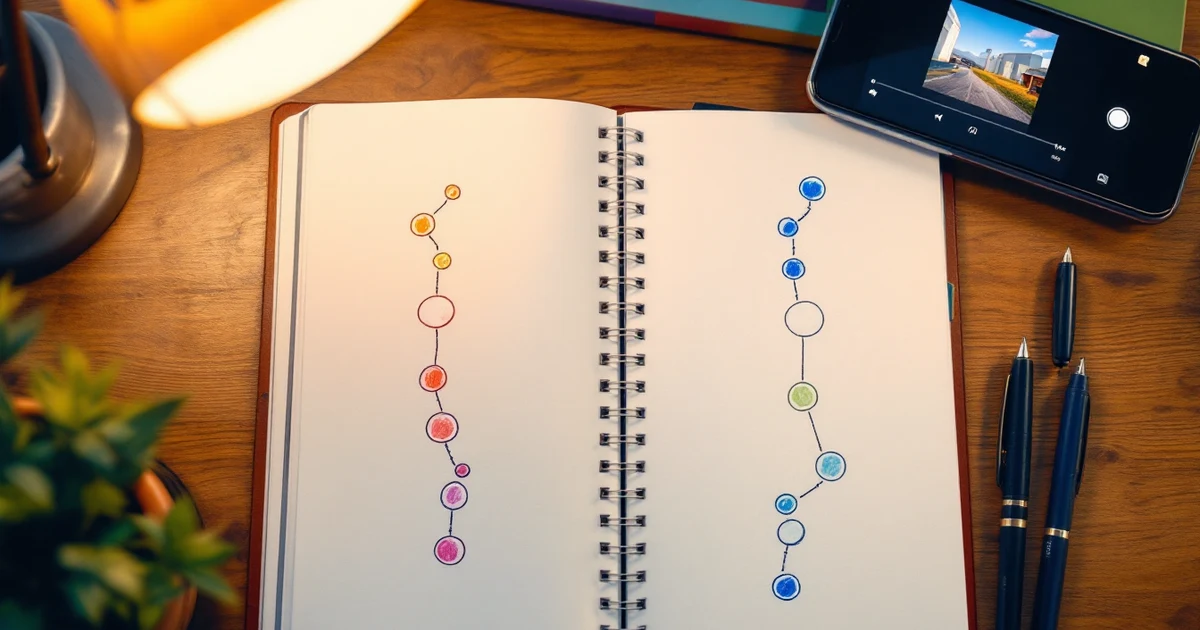Three UGC ad script structures — AIDA, PAS, BAB — each with a simple flow